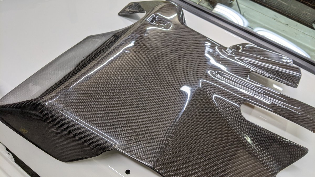 Carbon Fiber Underdash Pad - E30