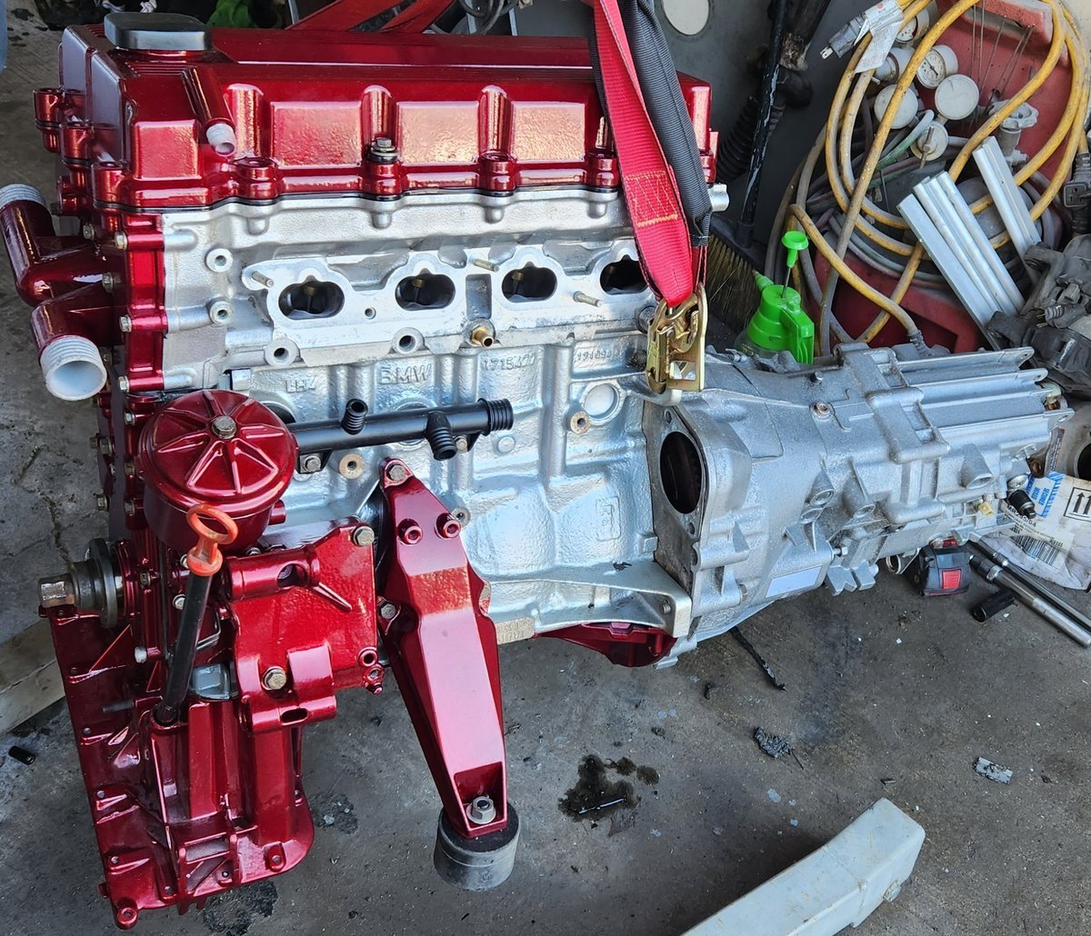 M42 engine and transmission ready to install