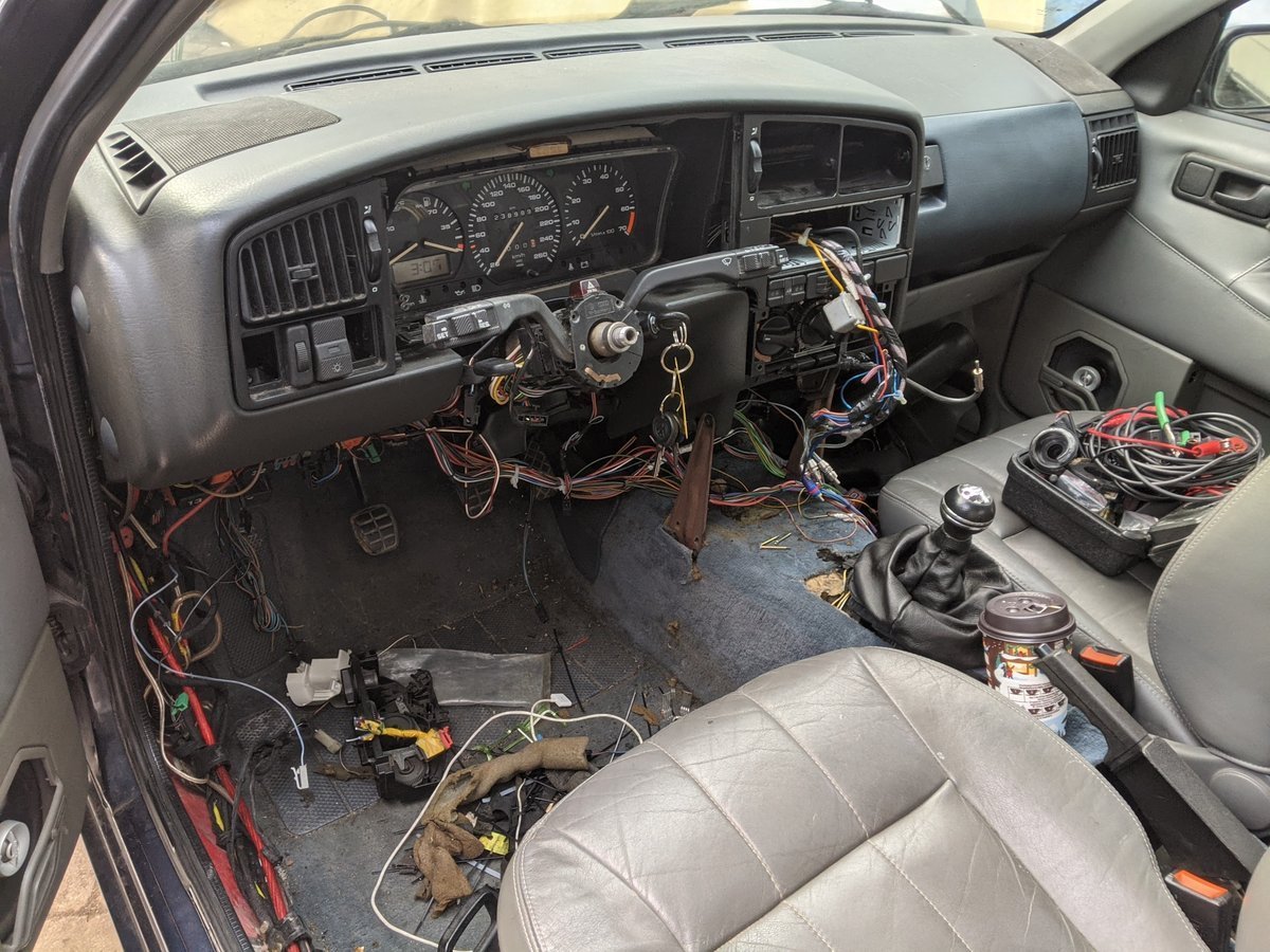 Wiring harness integration on VW TDI swap
